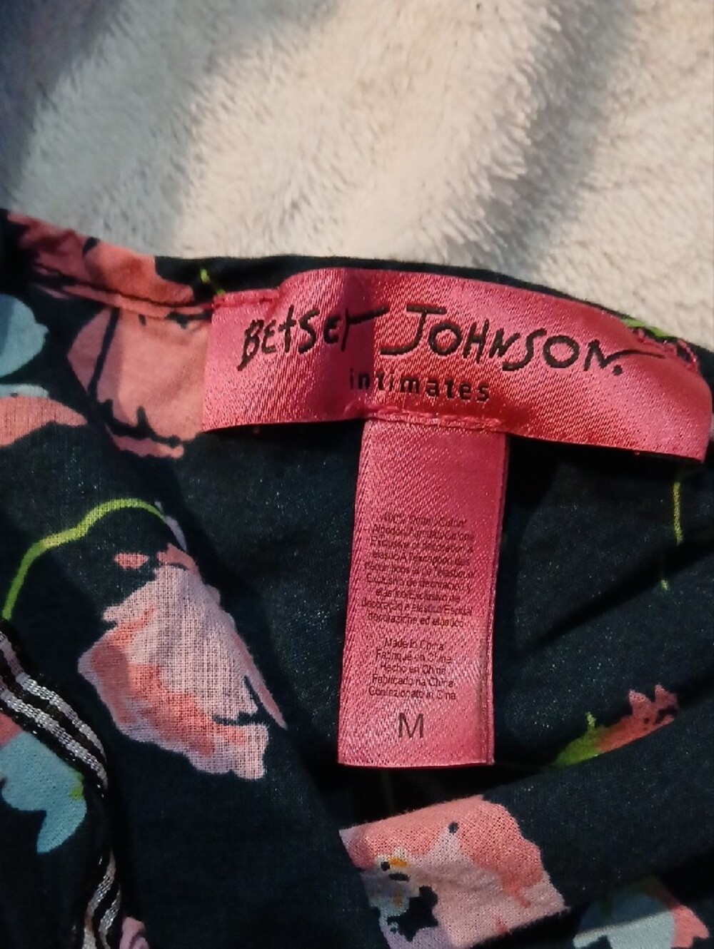 Betsey Johnson Intimates UNSEASONED Camisole Nightie, Size Medium - Picture 2 of 7